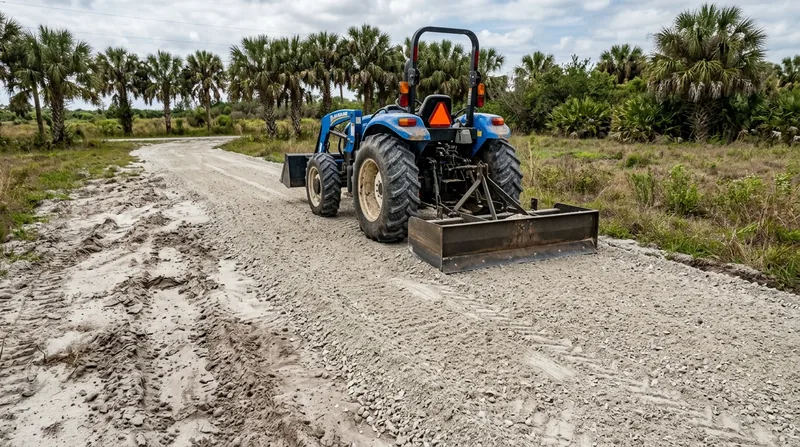 Gravel Driveway Installation & Grading Cape Coral