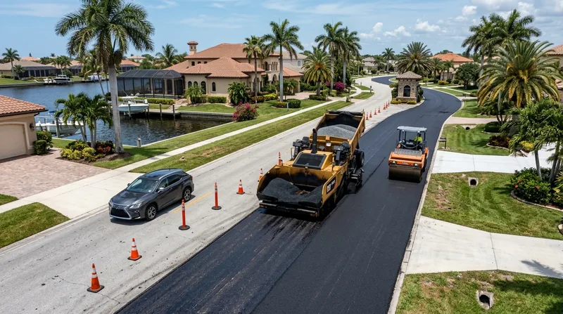 Private Road & HOA Paving Cape Coral