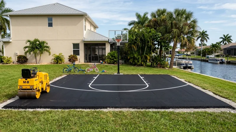 Sports Court & Path Paving Cape Coral